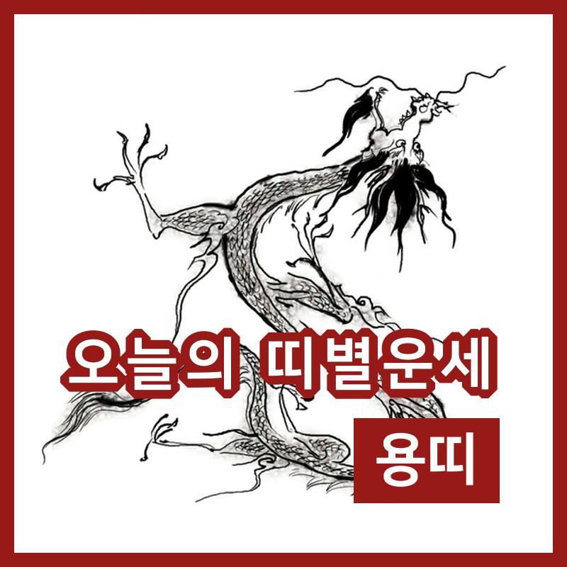 오늘의 운세 21일 용띠 행운의 숫자와 일별운세